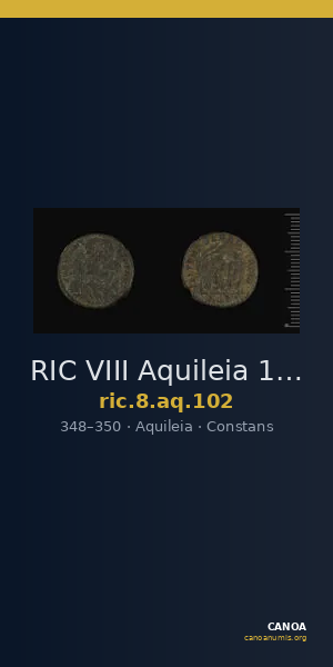 RIC VIII Aquileia 102 — CANOA