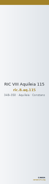 RIC VIII Aquileia 115 — CANOA