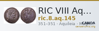 RIC VIII Aquileia 145 — CANOA