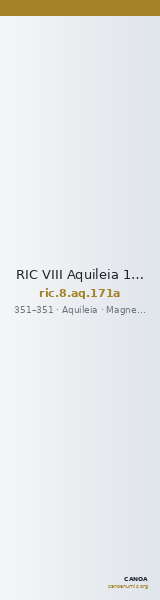 RIC VIII Aquileia 171a — CANOA