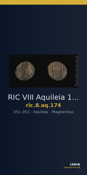 RIC VIII Aquileia 174 — CANOA