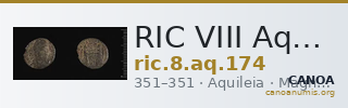 RIC VIII Aquileia 174 — CANOA