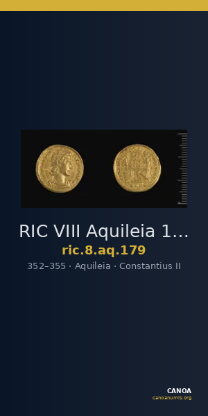 RIC VIII Aquileia 179 — CANOA