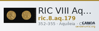 RIC VIII Aquileia 179 — CANOA