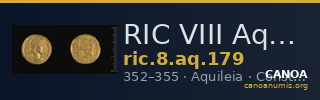 RIC VIII Aquileia 179 — CANOA