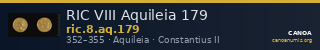 RIC VIII Aquileia 179 — CANOA