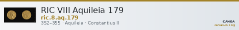 RIC VIII Aquileia 179 — CANOA