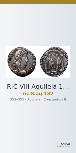 RIC VIII Aquileia 182 — CANOA