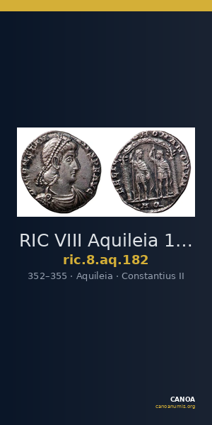 RIC VIII Aquileia 182 — CANOA