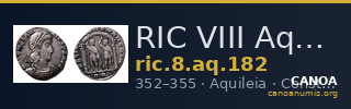 RIC VIII Aquileia 182 — CANOA