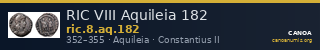 RIC VIII Aquileia 182 — CANOA
