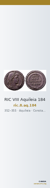 RIC VIII Aquileia 184 — CANOA