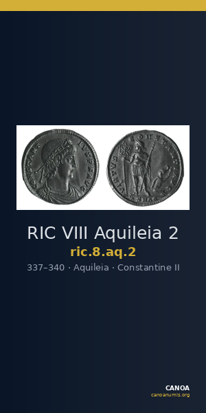 RIC VIII Aquileia 2 — CANOA