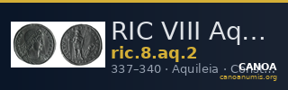 RIC VIII Aquileia 2 — CANOA