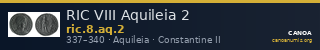 RIC VIII Aquileia 2 — CANOA