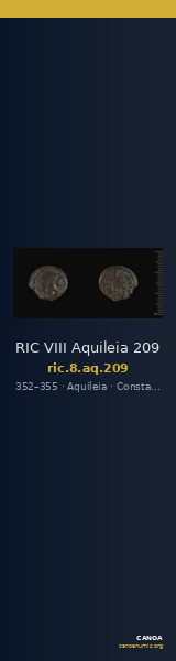 RIC VIII Aquileia 209 — CANOA