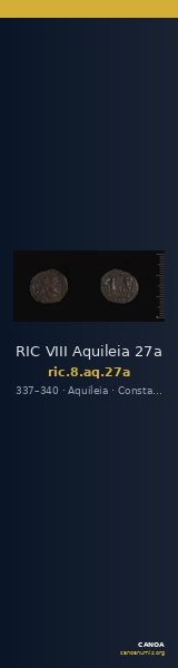 RIC VIII Aquileia 27a — CANOA