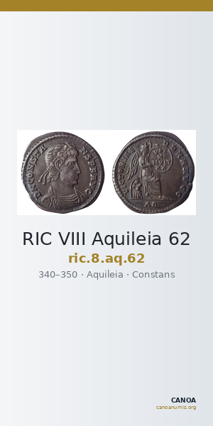 RIC VIII Aquileia 62 — CANOA