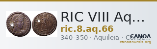 RIC VIII Aquileia 66 — CANOA