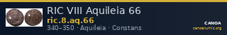 RIC VIII Aquileia 66 — CANOA