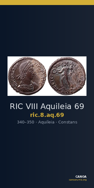 RIC VIII Aquileia 69 — CANOA