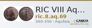 RIC VIII Aquileia 69 — CANOA