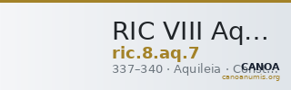 RIC VIII Aquileia 7 — CANOA