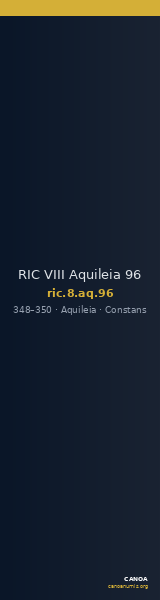 RIC VIII Aquileia 96 — CANOA