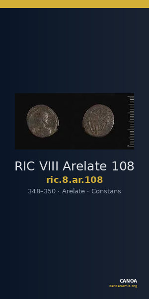 RIC VIII Arelate 108 — CANOA