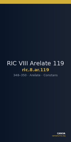 RIC VIII Arelate 119 — CANOA
