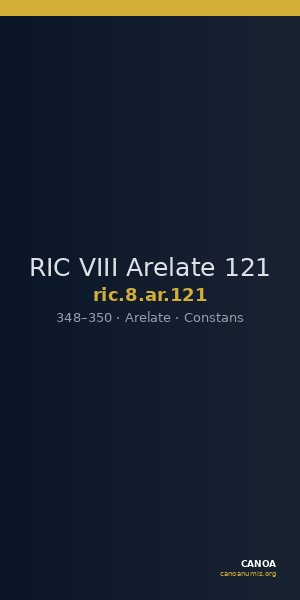 RIC VIII Arelate 121 — CANOA