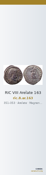 RIC VIII Arelate 163 — CANOA