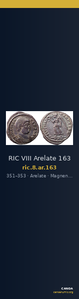 RIC VIII Arelate 163 — CANOA