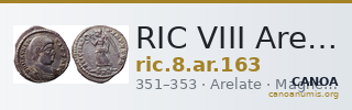 RIC VIII Arelate 163 — CANOA