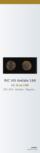 RIC VIII Arelate 168 — CANOA