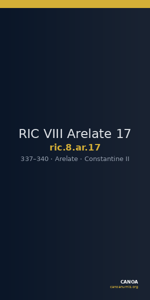 RIC VIII Arelate 17 — CANOA