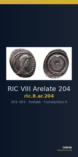 RIC VIII Arelate 204 — CANOA