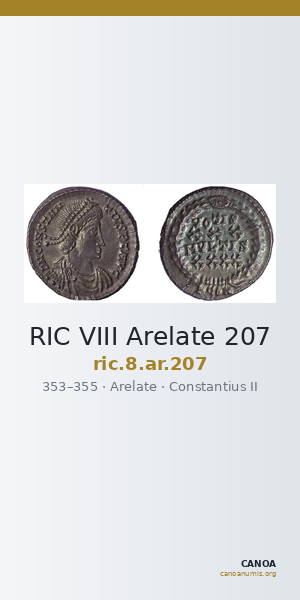 RIC VIII Arelate 207 — CANOA