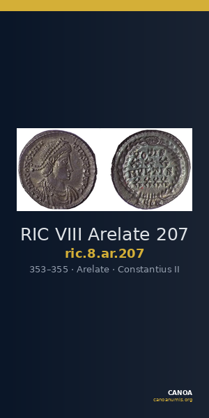 RIC VIII Arelate 207 — CANOA