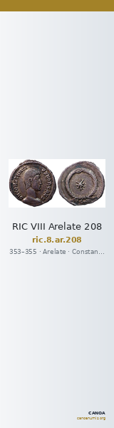 RIC VIII Arelate 208 — CANOA