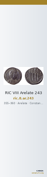 RIC VIII Arelate 243 — CANOA