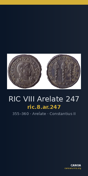 RIC VIII Arelate 247 — CANOA