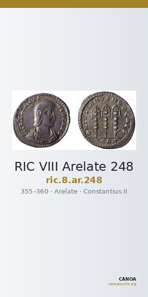 RIC VIII Arelate 248 — CANOA