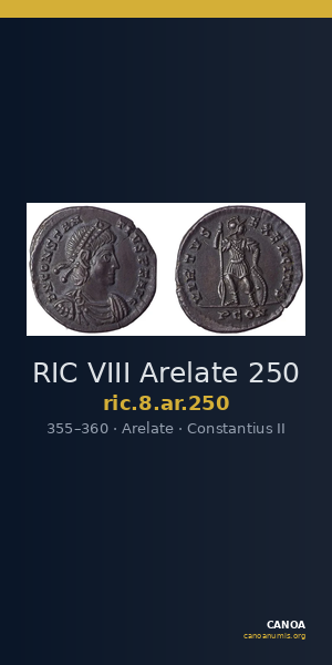 RIC VIII Arelate 250 — CANOA