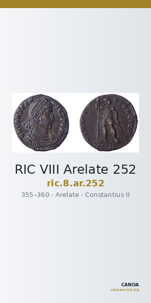 RIC VIII Arelate 252 — CANOA
