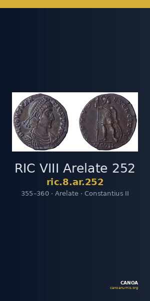RIC VIII Arelate 252 — CANOA