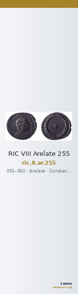 RIC VIII Arelate 255 — CANOA