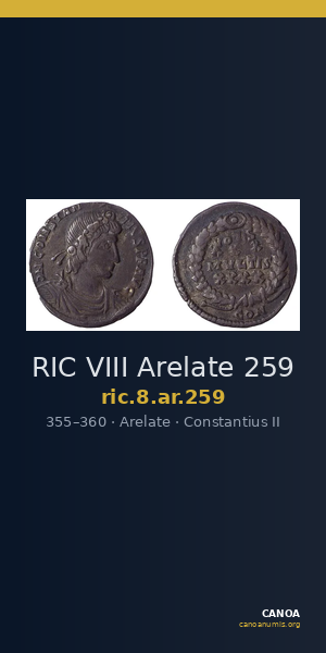 RIC VIII Arelate 259 — CANOA
