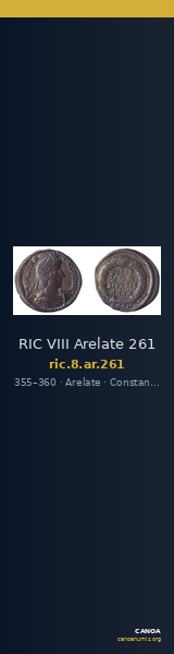 RIC VIII Arelate 261 — CANOA