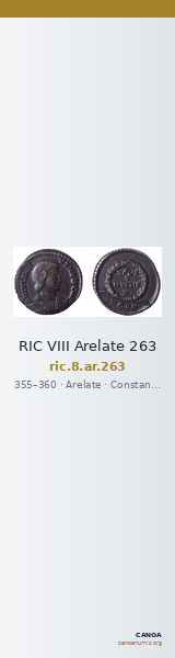 RIC VIII Arelate 263 — CANOA